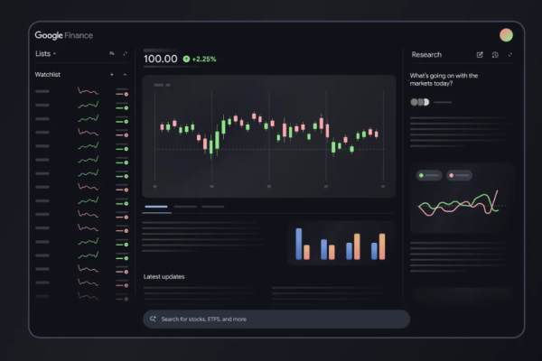 Trang Google Finance đang được “tân trang” với AI